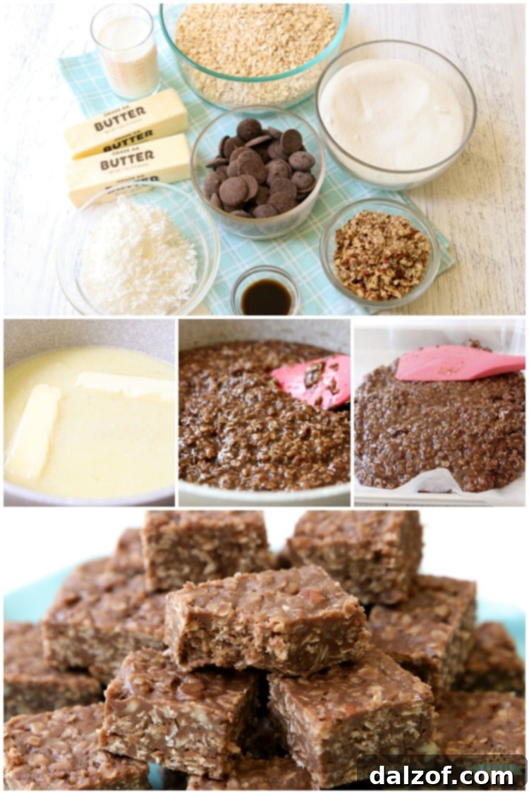 No Bake Cookie Bars setting up on a cooling rack