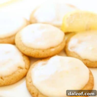 The best lemon cookies recipe with glaze