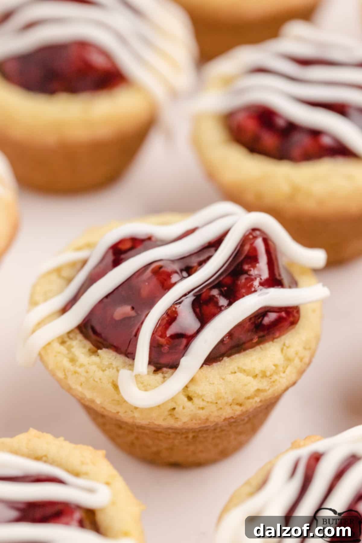 Lemon Raspberry Cookie Cups