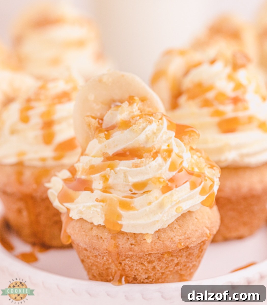 Caramel Banana Cream Pie Cookies