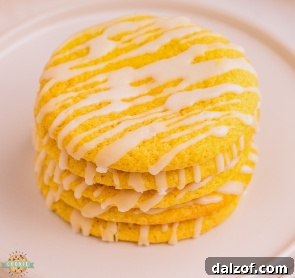Soft Glazed Lemon Cookies