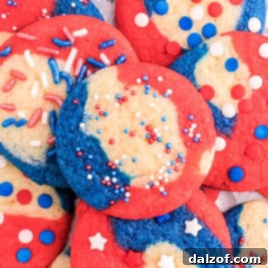 Patriotic Pinwheel Sugar Cookies 9 img 21456 8