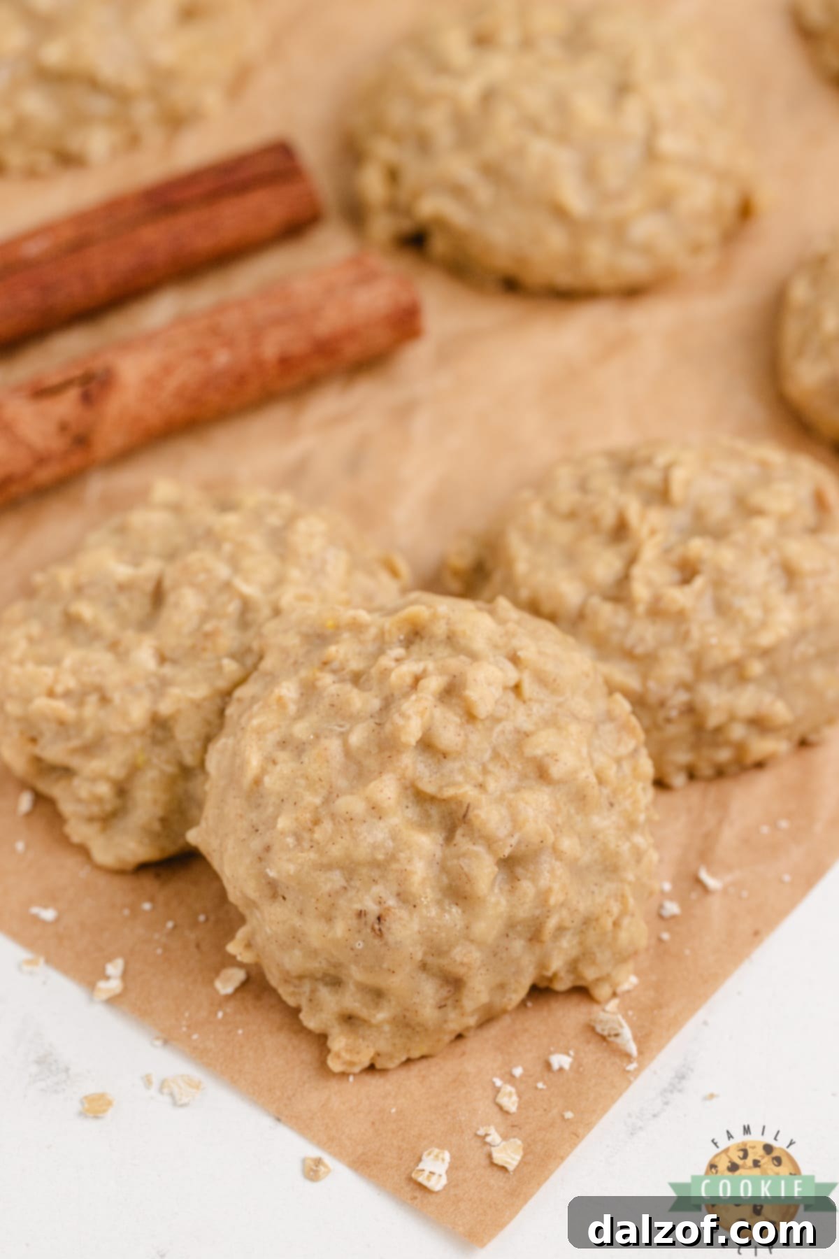 No Bake Pumpkin Cookies are full of oats and pumpkin flavor and come together in minutes without ever turning the oven on. This easy no-bake cookie recipe is quick, delicious, and perfect for fall!