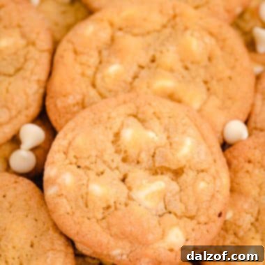 copycat Mrs. Fields White chocolate Chip cookies