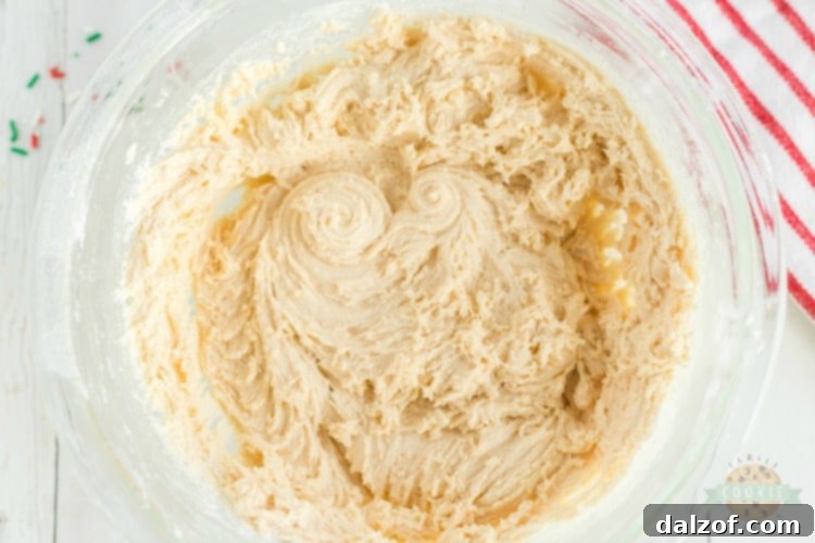 Christmas Sprinkle Cookies dough