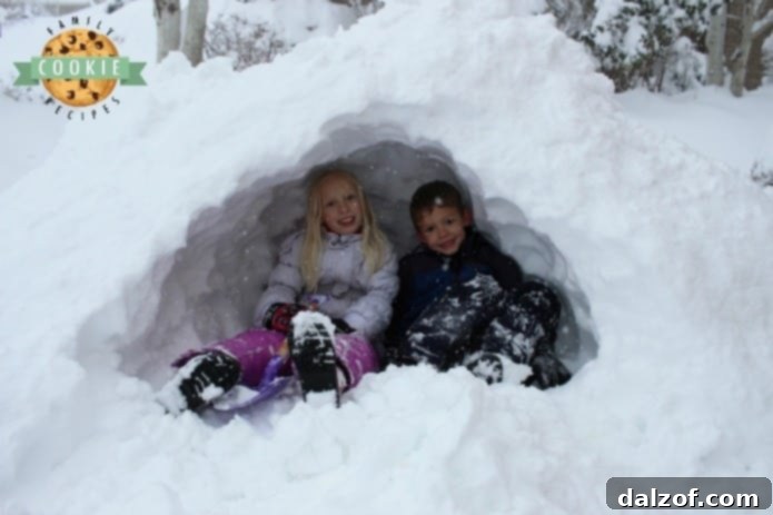 H and C in a Snow Cave