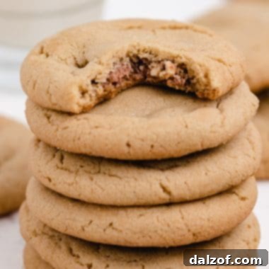 Delicious Snickers Peanut Butter Cookies