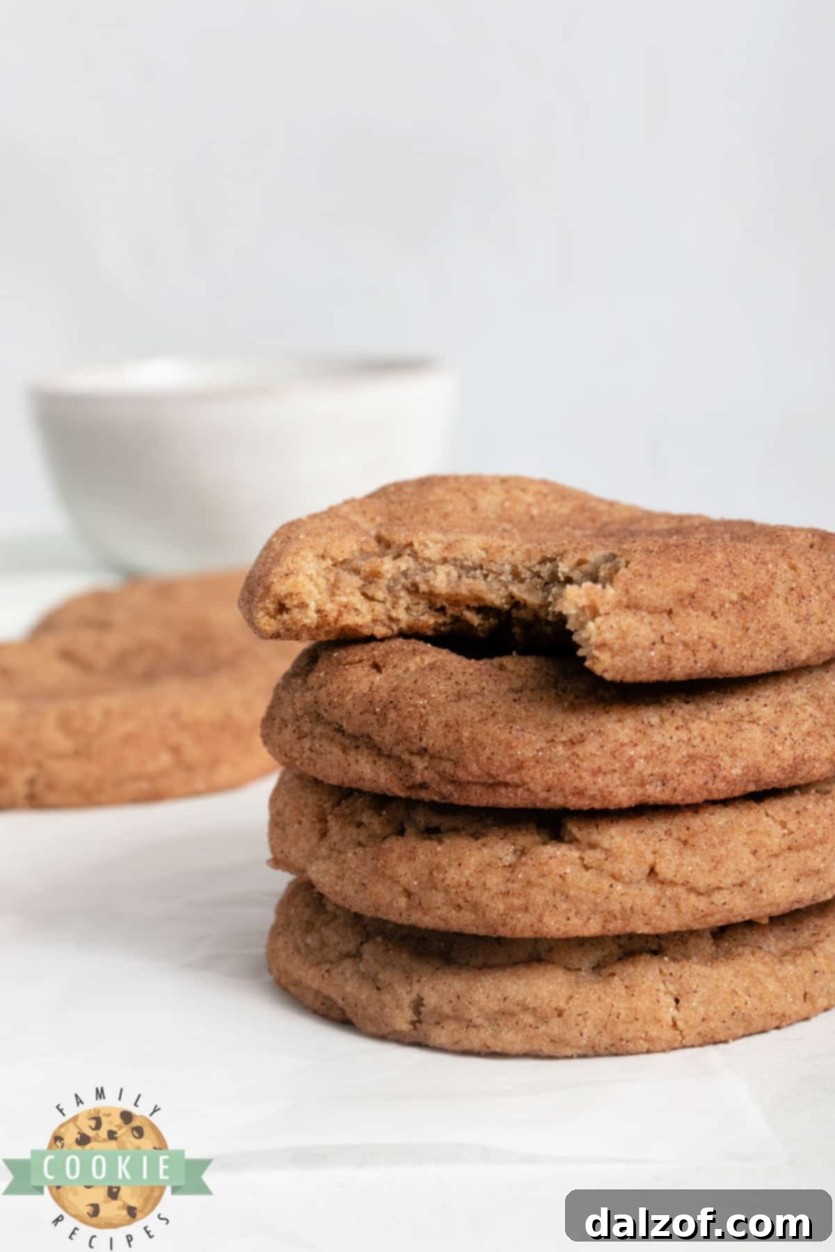 Apple Snickerdoodle Cookies.