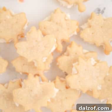 tray of maple sandwich cookies with maple buttercream filling