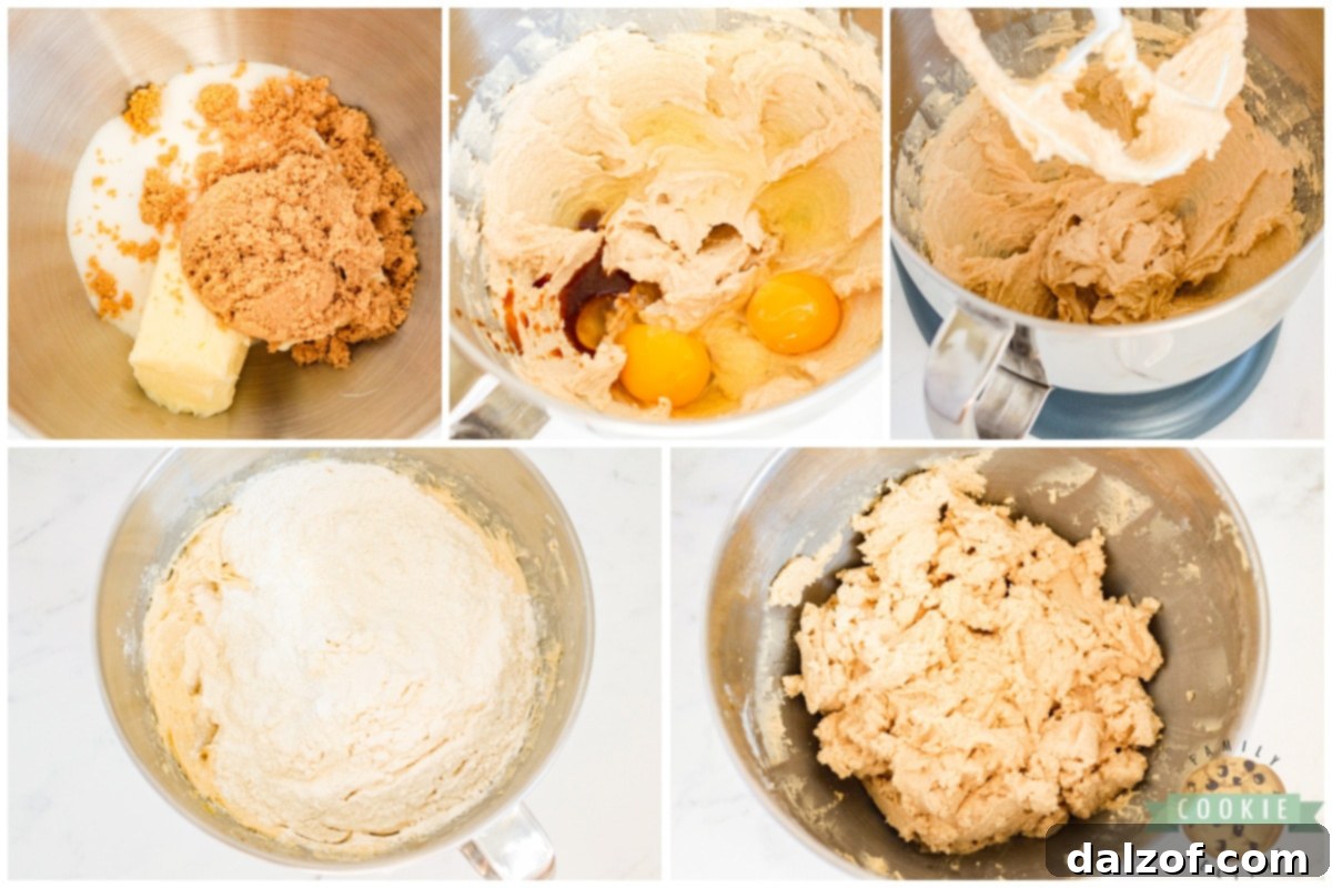 Making sugar cookie dough.