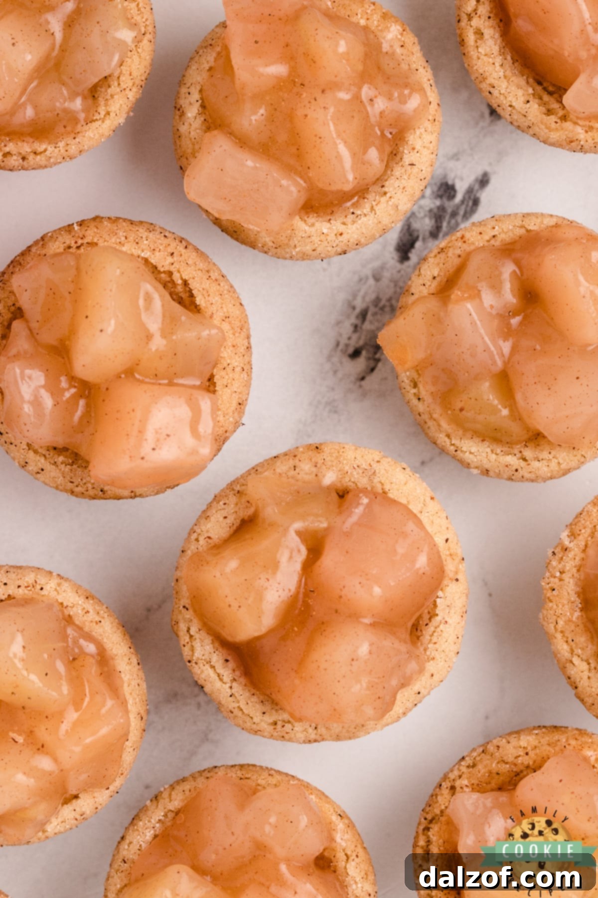 Apple pie cookies