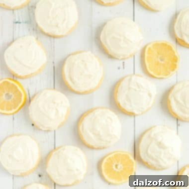 Frosted Lemon Jello Sugar Cookies