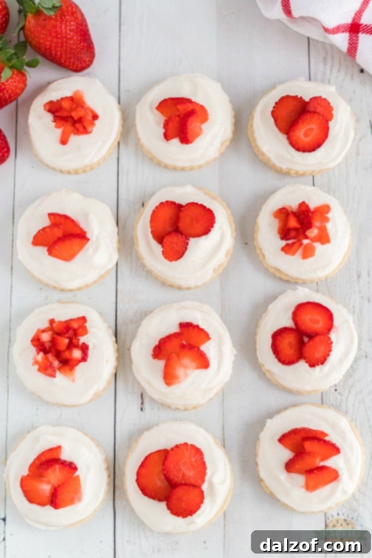 Strawberry Shortcakes Cookie recipe