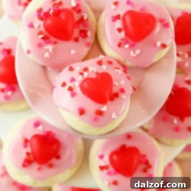 Valentines Cake Mix Cookies