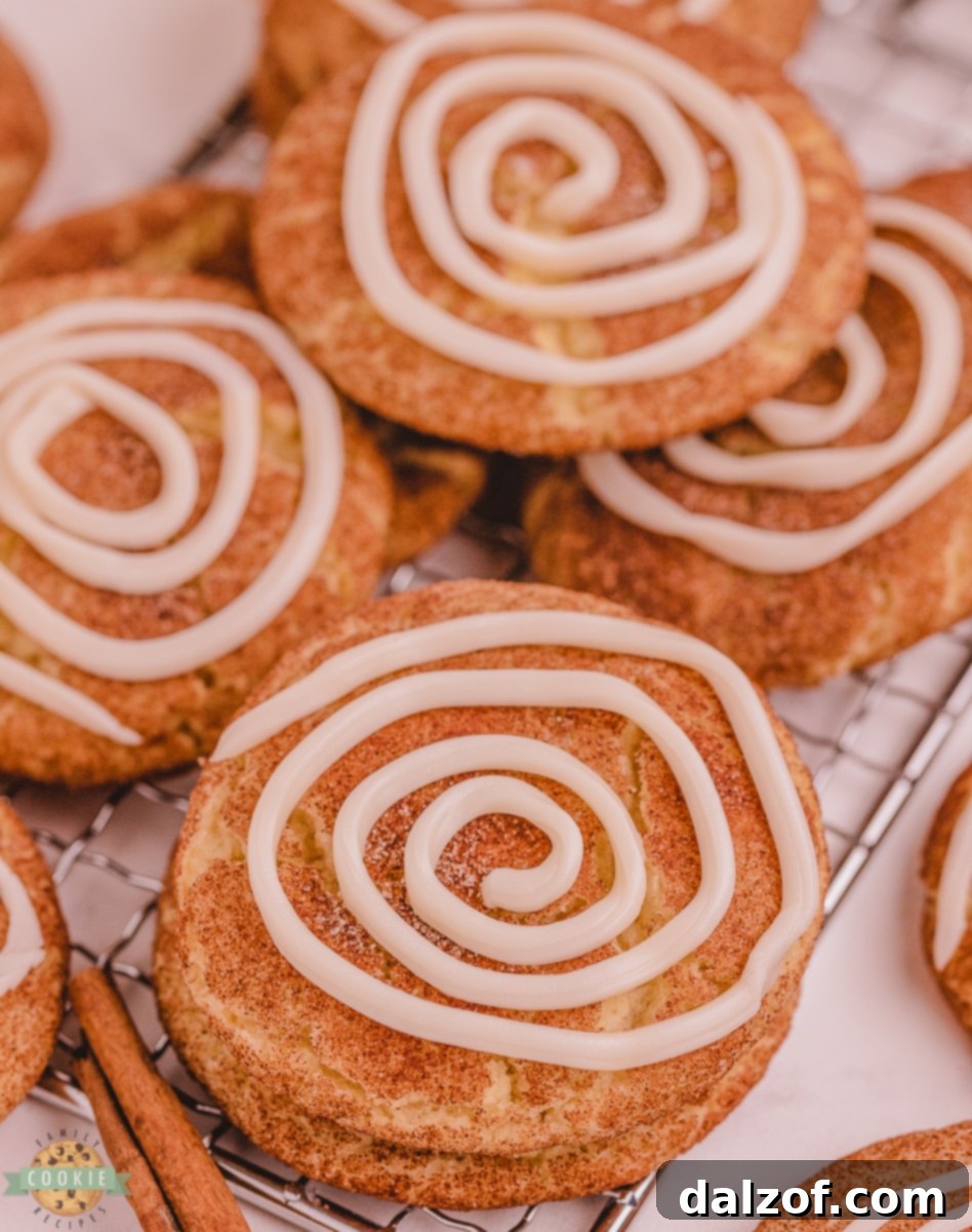 cinnamon roll snickerdoodles