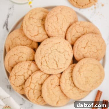 cinnamon brown butter cardamom cookies on a circle plate