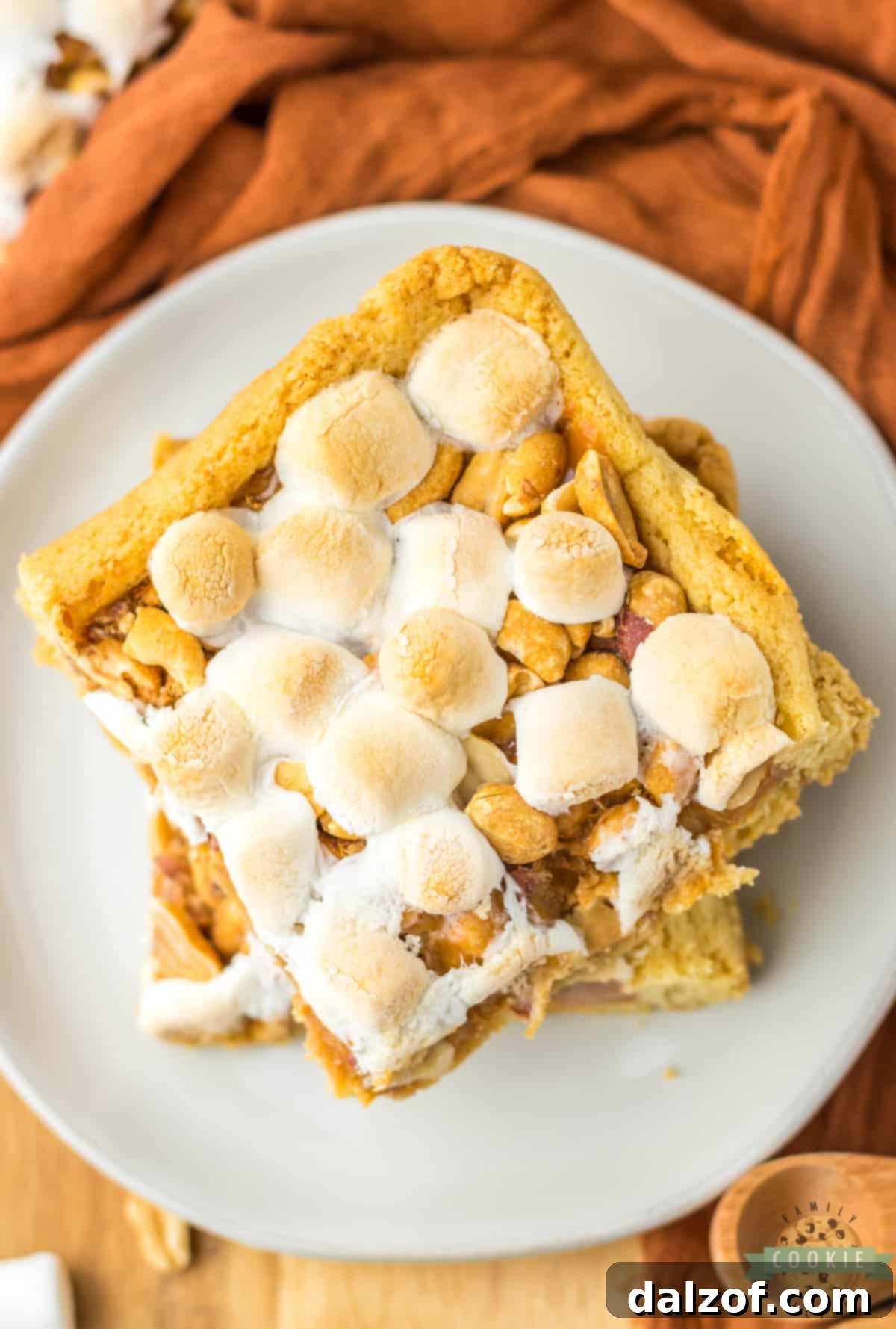5 ingredient cookie bar recipe.