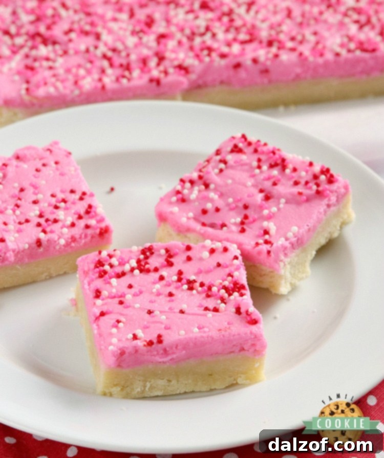 Sugar Cookie Bars.