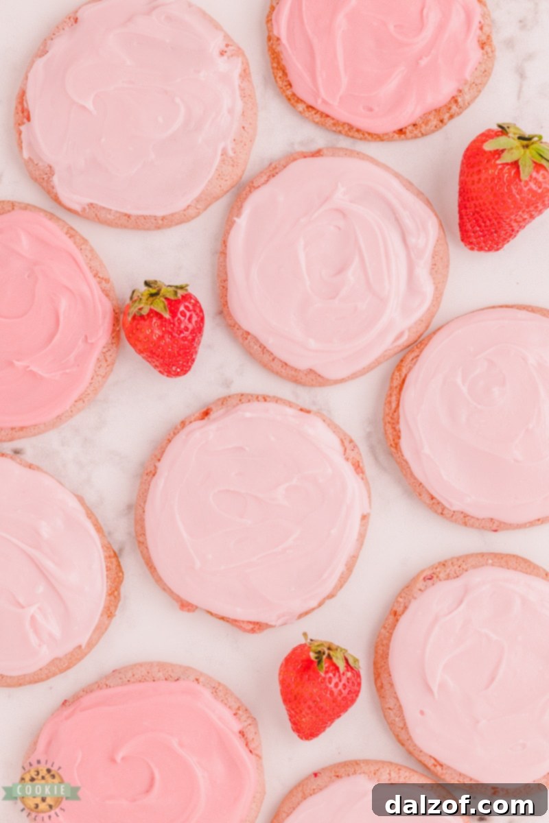 strawberry cool whip cookies.
