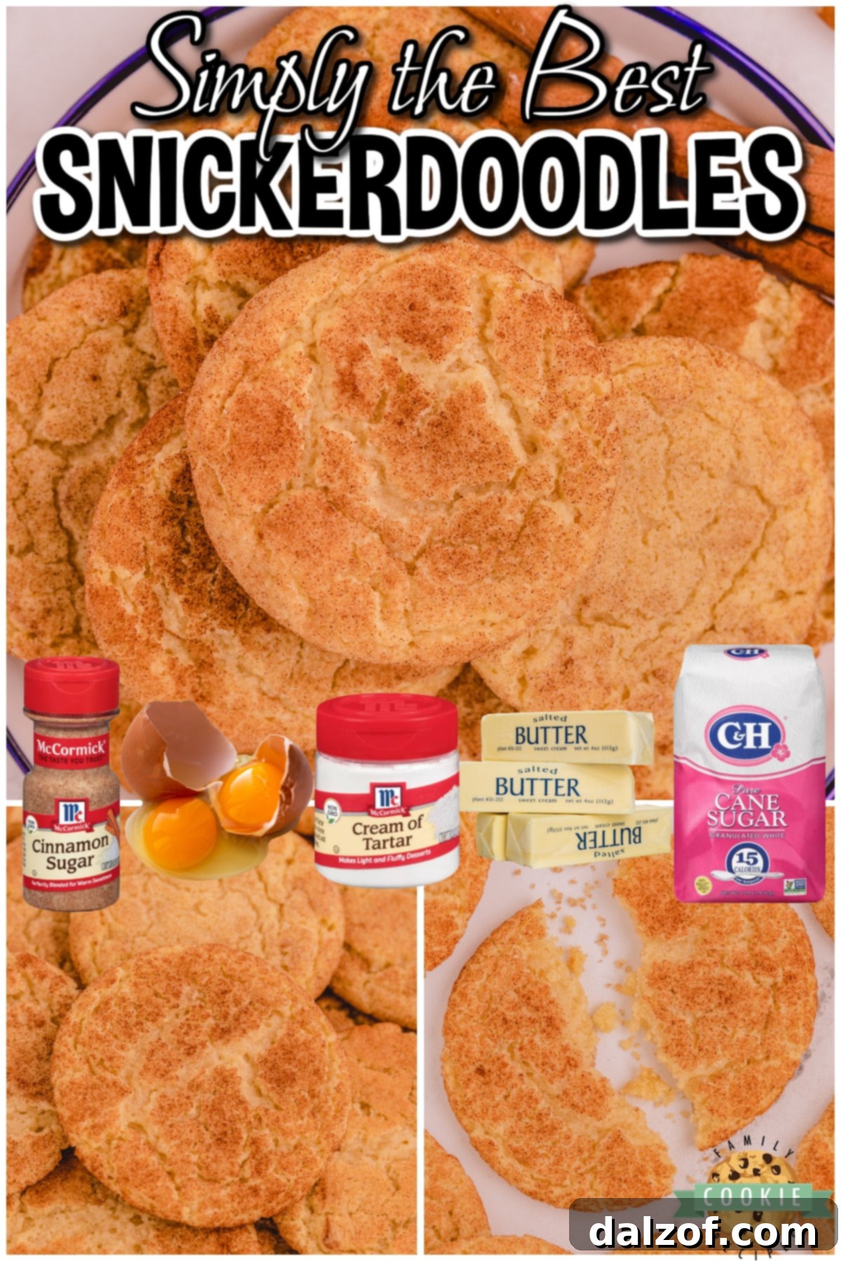 The ultimate Snickerdoodle Recipe, promising soft, chewy cookies with a delightful cinnamon sugar crust. Everyone craves these perfect homemade treats!