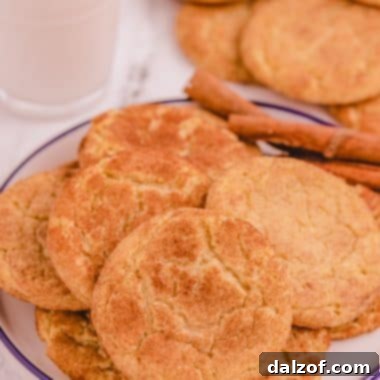 Best Snickerdoodle cookies on a plate