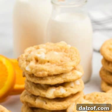 Orange Creamsicle Cookies