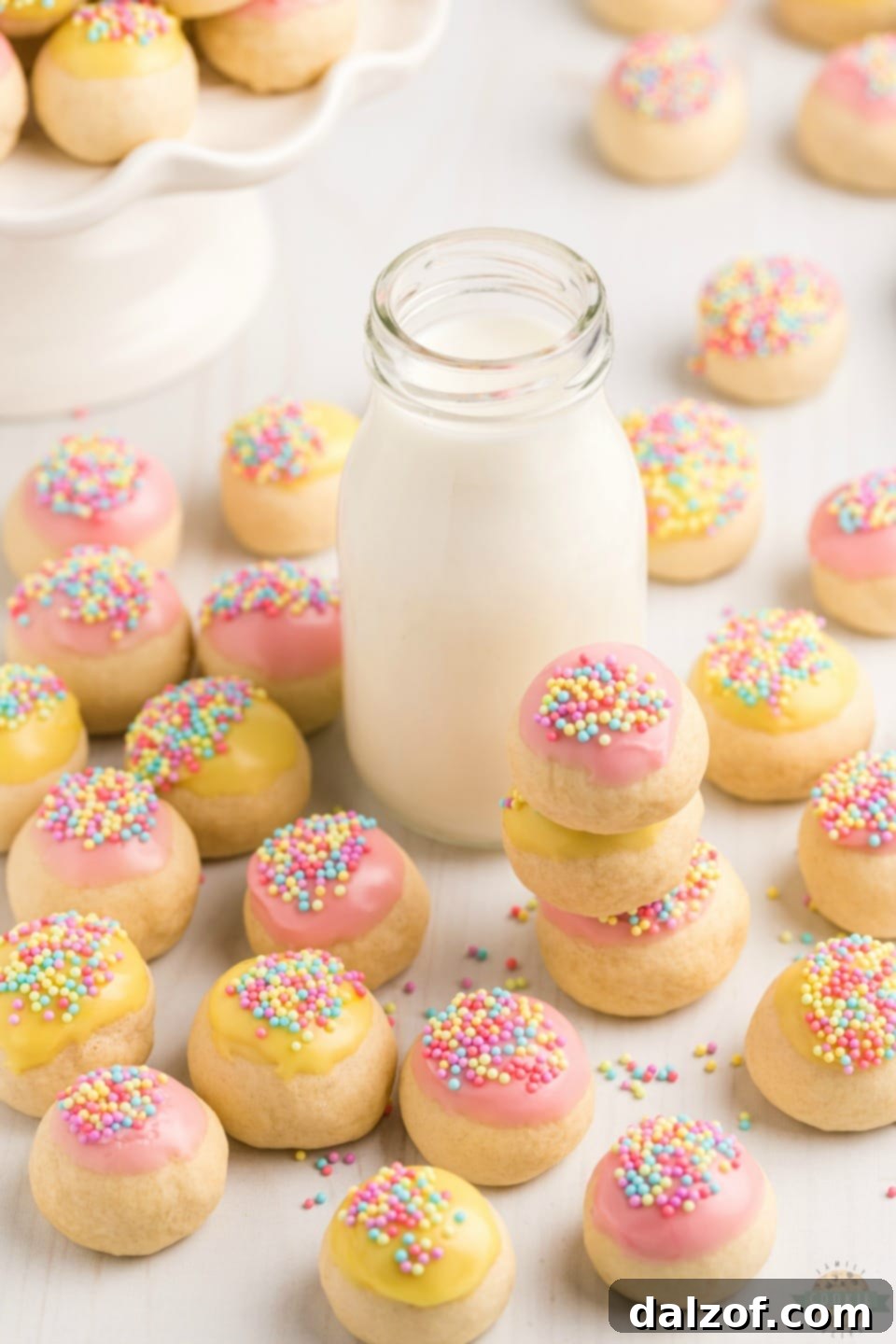 Homemade Frosted Italian Cookies recipe