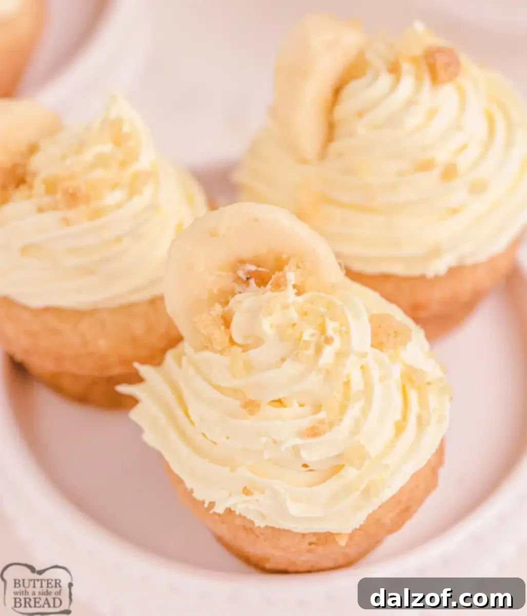 Banana Cream Pie Cookies. 