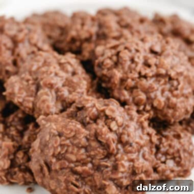 Microwave No-Bake Cookies