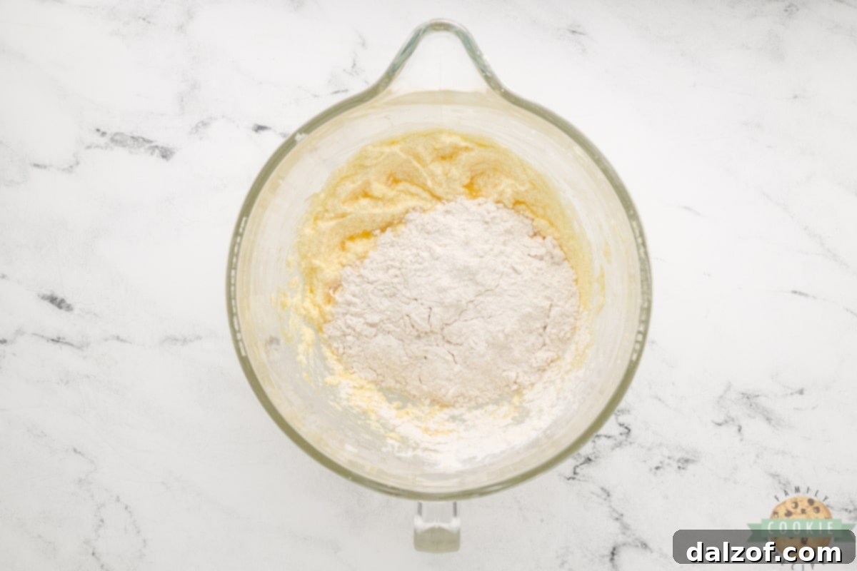 Add dry ingredients and wet ingredients together. 