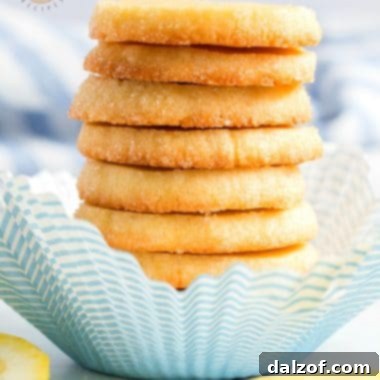 Lemon Slice and Bake Shortbread cookies