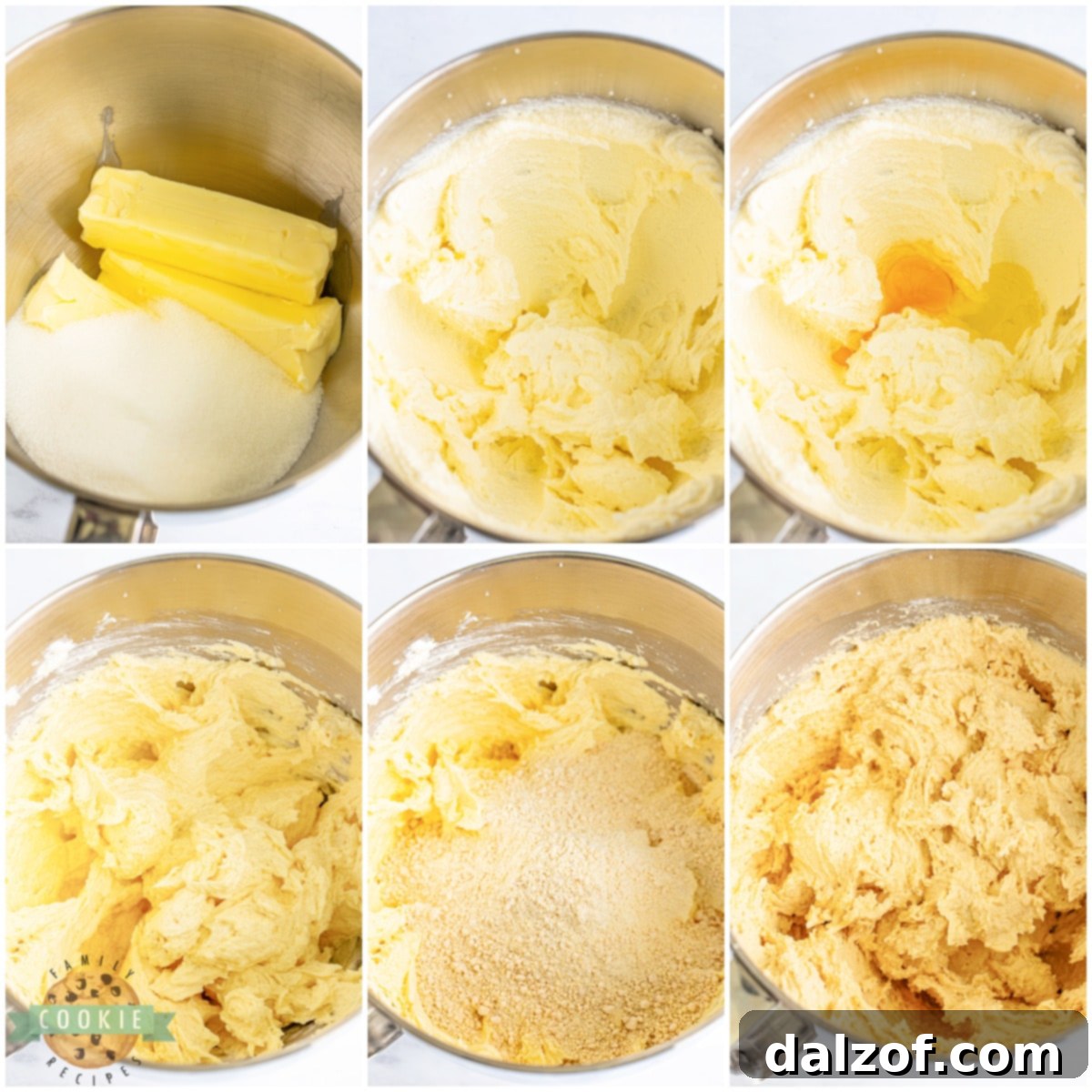 Crumbl-Inspired Golden Oreo Cookie Bliss 7 Creaming butter and sugar and making cookie dough.