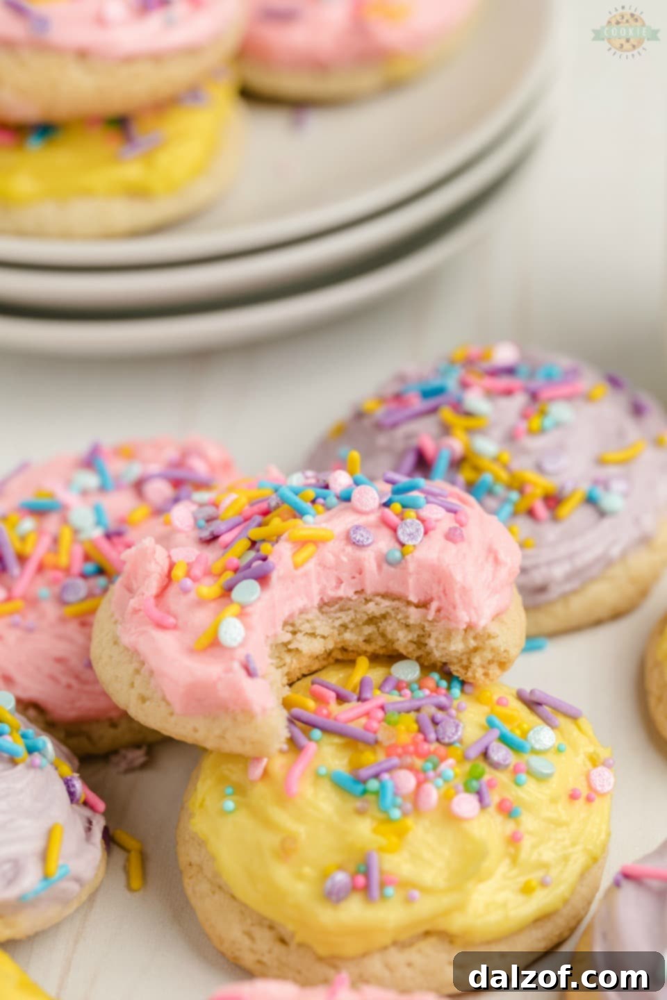 Ingredients for Soft Sour Cream Sugar Cookies recipe