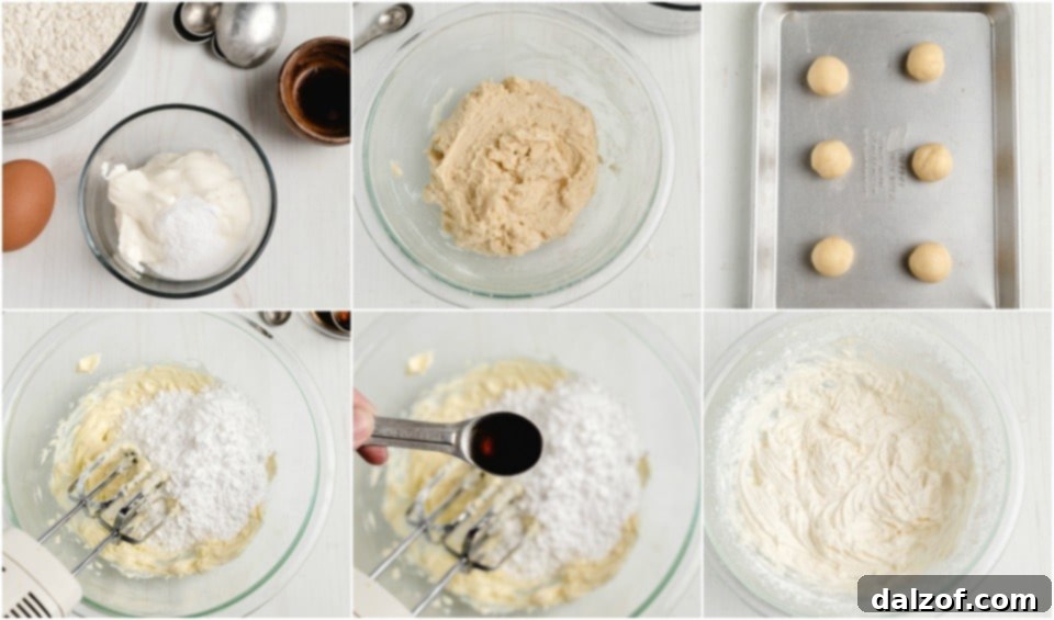 How to make Soft Sour Cream Sugar Cookies recipe frosting