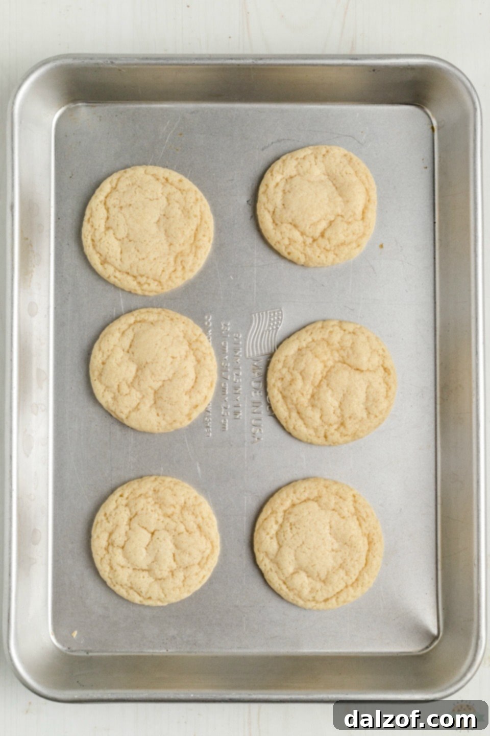 Soft Sour Cream Sugar Cookies recipe baking process
