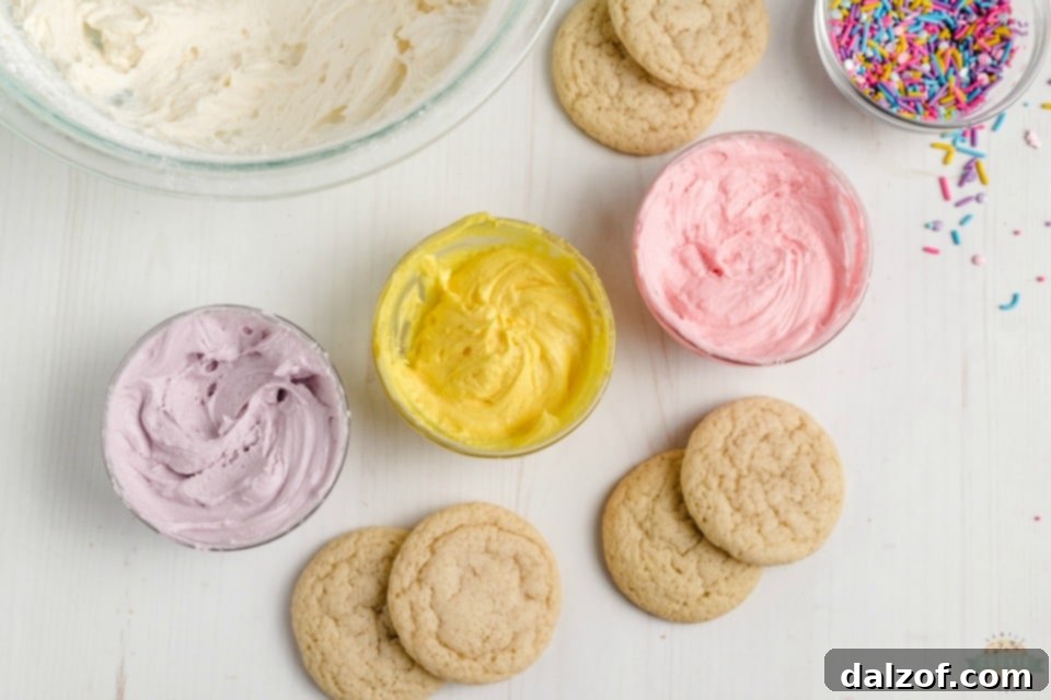 How to make soft sour cream sugar cookie frosting