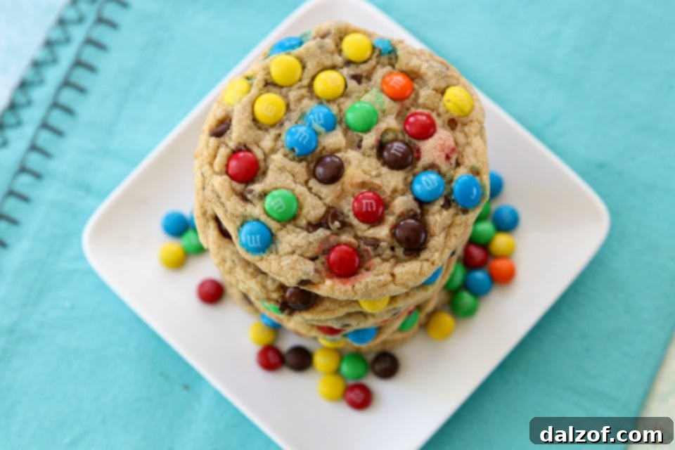 Best M&M Cookies