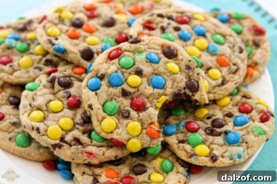 Best M&M Cookies