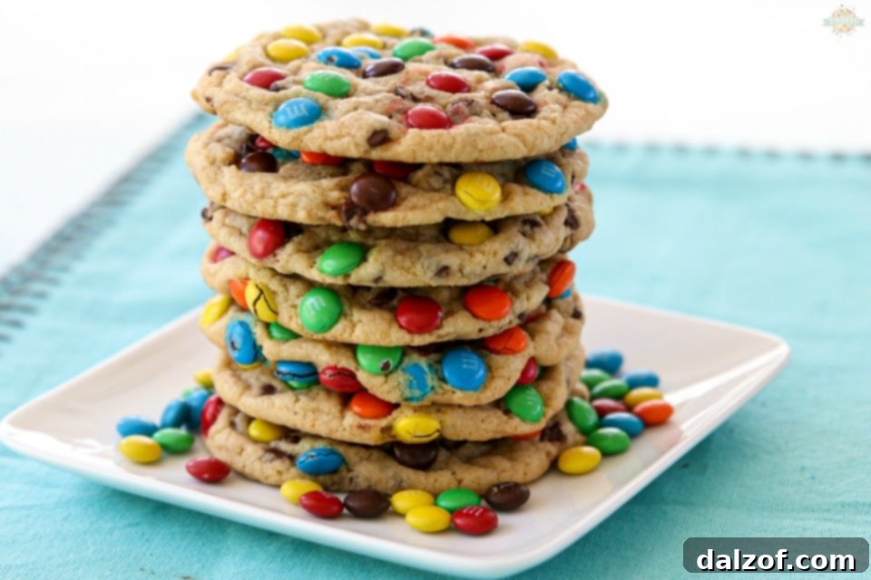 Best M&M Cookies