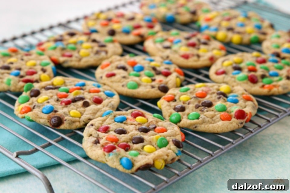 Best M&M Cookies