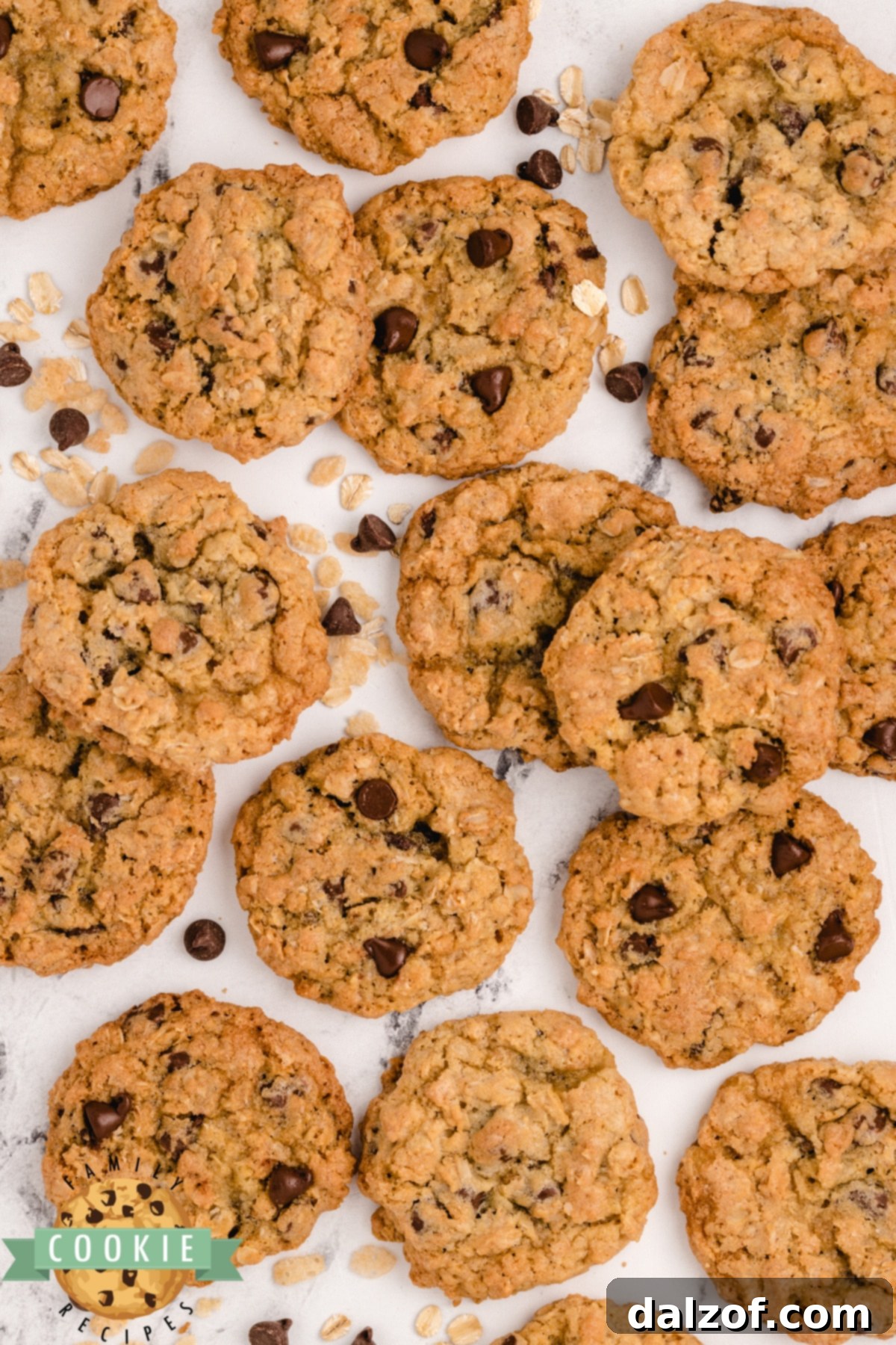 Rice Krispie Crunch Chocolate Chip Cookies 3 Chocolate chip cookies made with crispy rice cereal