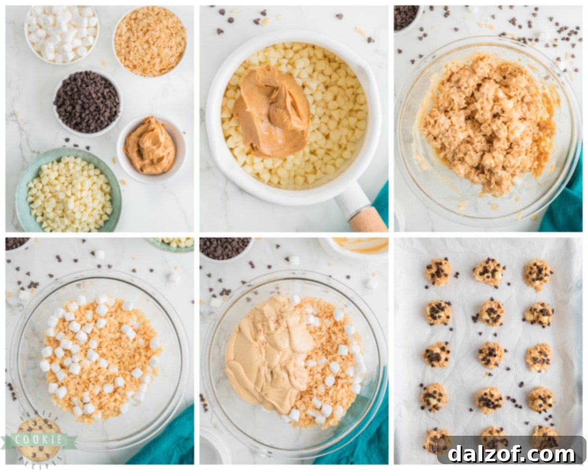 how to make no-bake avalanche cookies