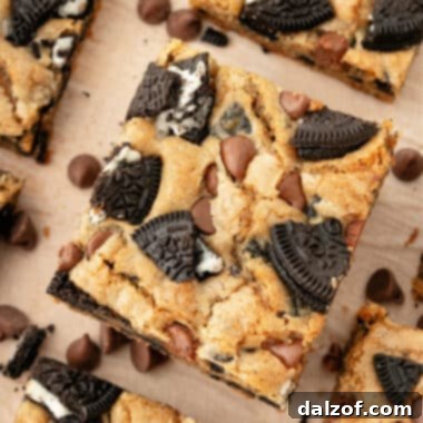 Delicious Oreo Cookie Bars