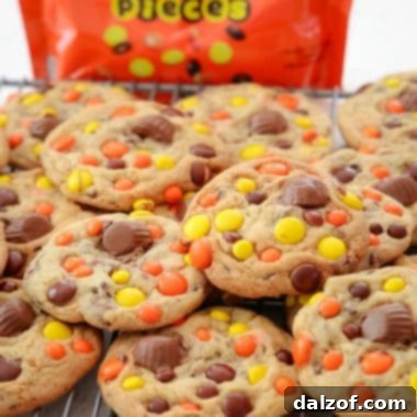 Loaded Reese's Cookies recipe image