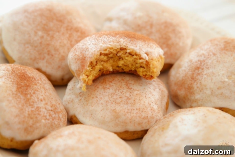 iced Cinnamon Pumpkin Cookies recipe