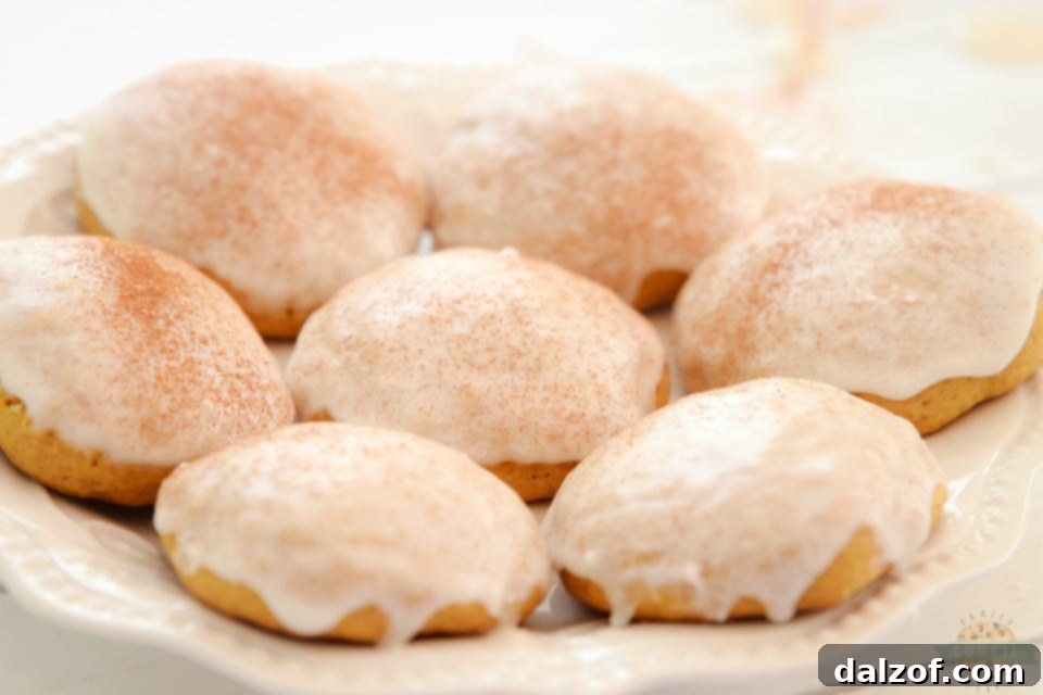 iced Cinnamon Pumpkin Cookies recipe