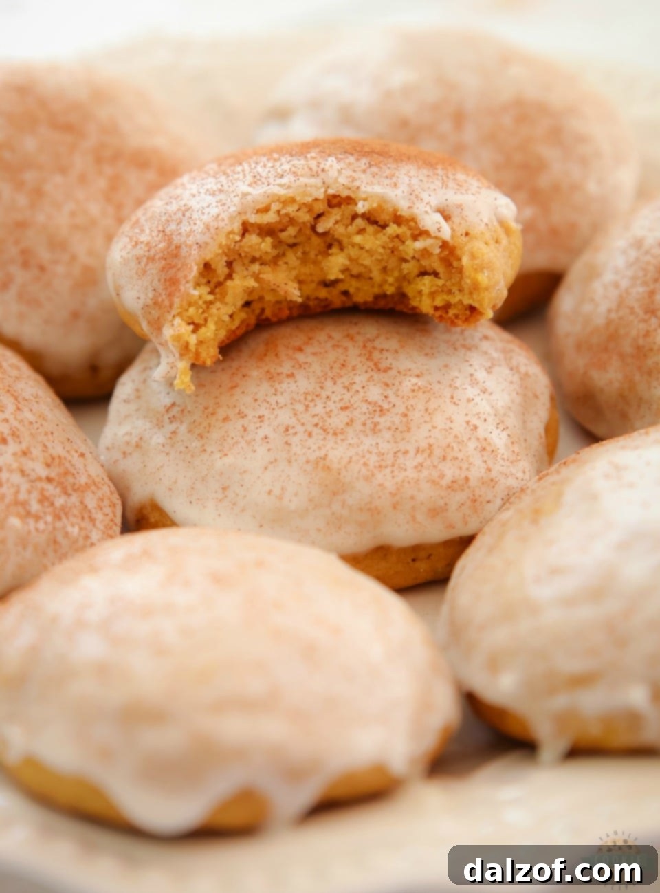 iced Cinnamon Pumpkin Cookies recipe