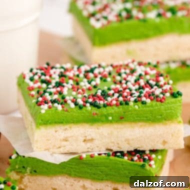 Christmas Sugar Cookie Bars