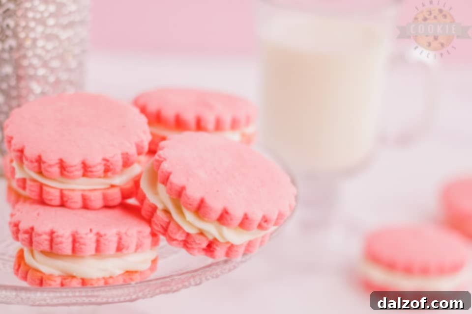 Pink Sandwich Cookie recipe