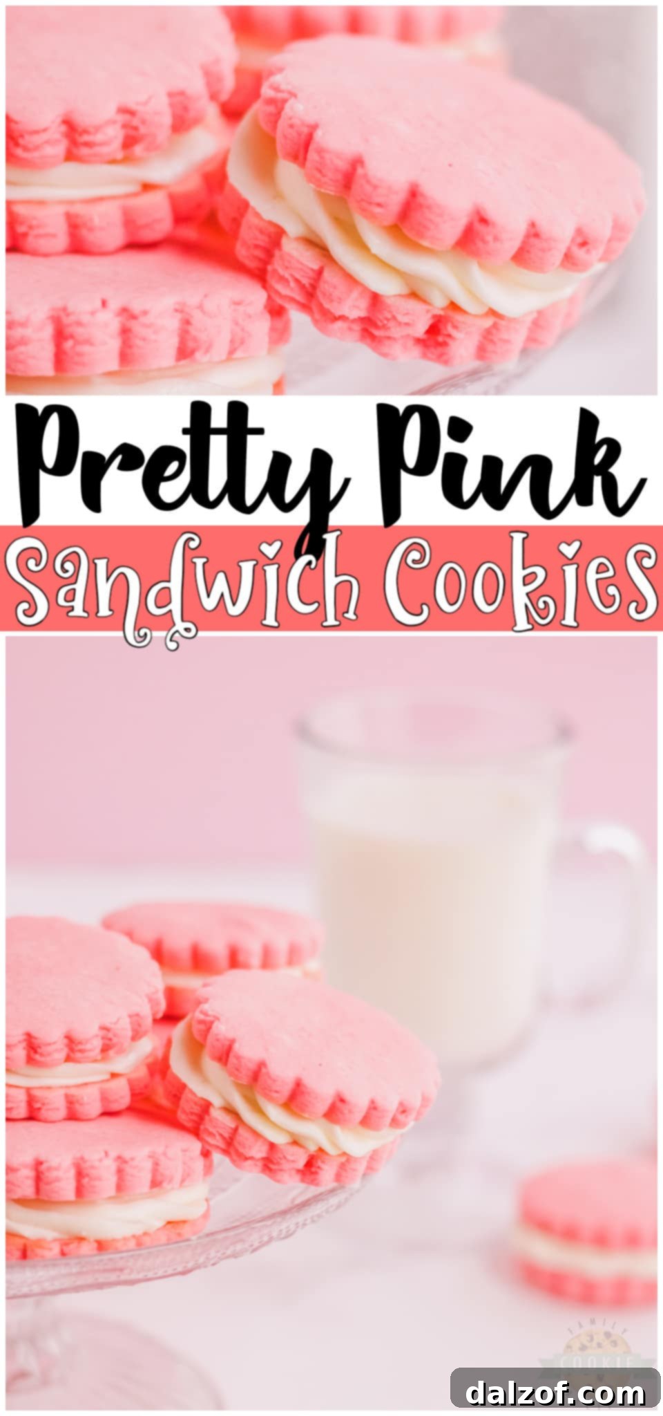 Pink Sandwich Cookie recipe